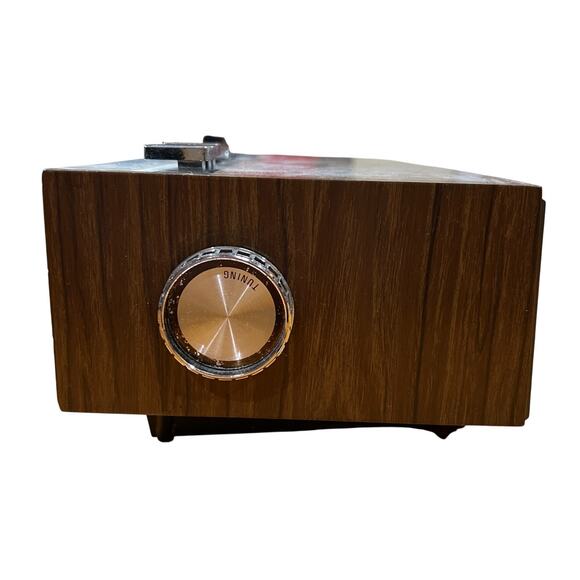 Vintage SounDesign 3483 Flip Clock AM FM Radio CLOCK NOT WORKING RADIO WORK 1970 - Picture 10 of 15